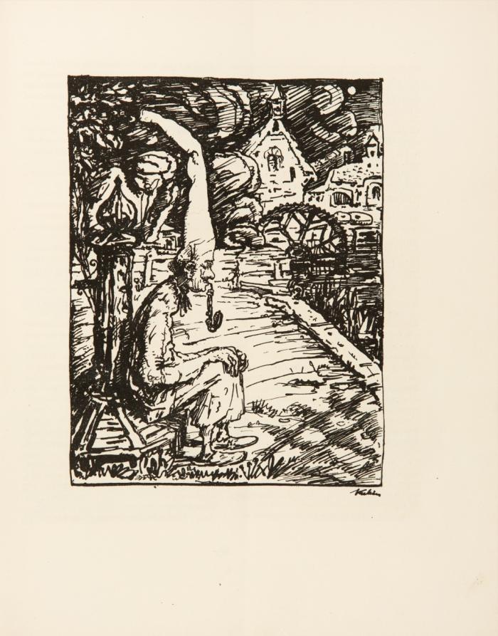 Münchner Blätter für Dichtung und Graphik. Eine Monatsschrift. Hrsg. von Renatus Kuno. Hefte 1-11/12 in 1 Bd. (alles).