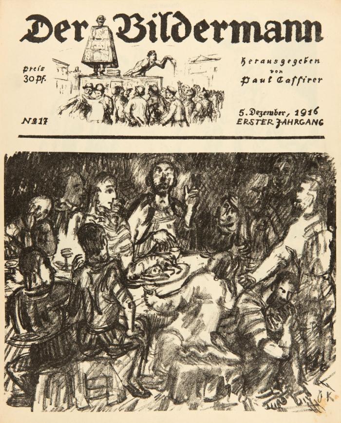 Der Bildermann. Jahrgang I, Heft 1-18 (alles Erschienene). Mit den Anhängen.