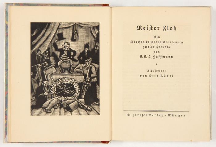 Meister Floh. Ein Märchen in sieben Abenteuer zweier Freunde.