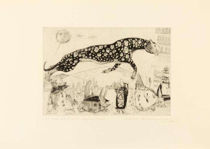 Der überschlaue Schakal. Eine kabylische Tierfabel. Vorwort von Otto-Hubert Kost.