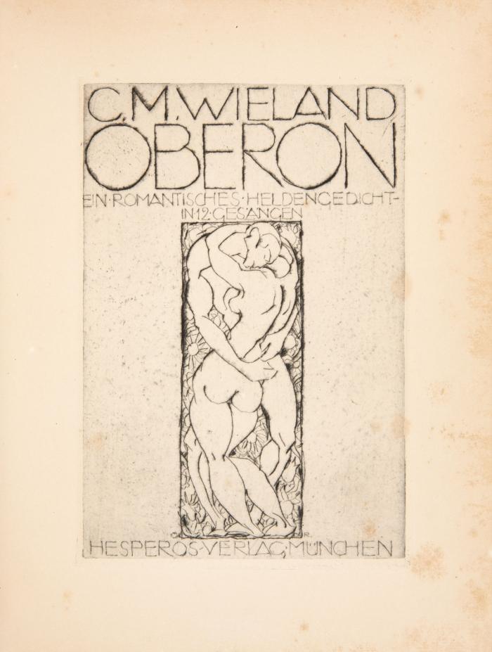 Oberon. Ein romantisches Heldengedicht in 12 Gesängen.