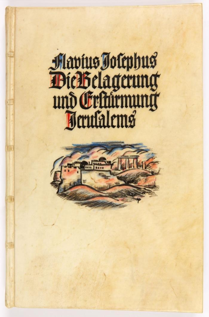 Die Belagerung und Erstürmung Jerusalems.