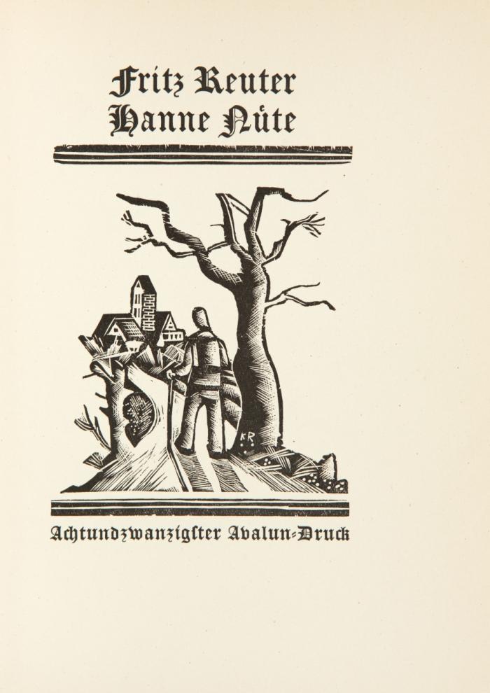 Hanne Nüte un de lütte Pudel, 'ne Vagel- un Minschen-Geschicht.