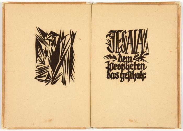 Das Gesicht des Jesaia.