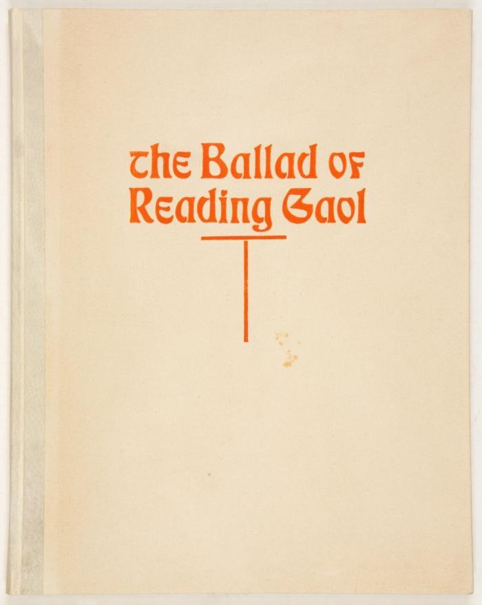 The Ballad of Reading Gaol.