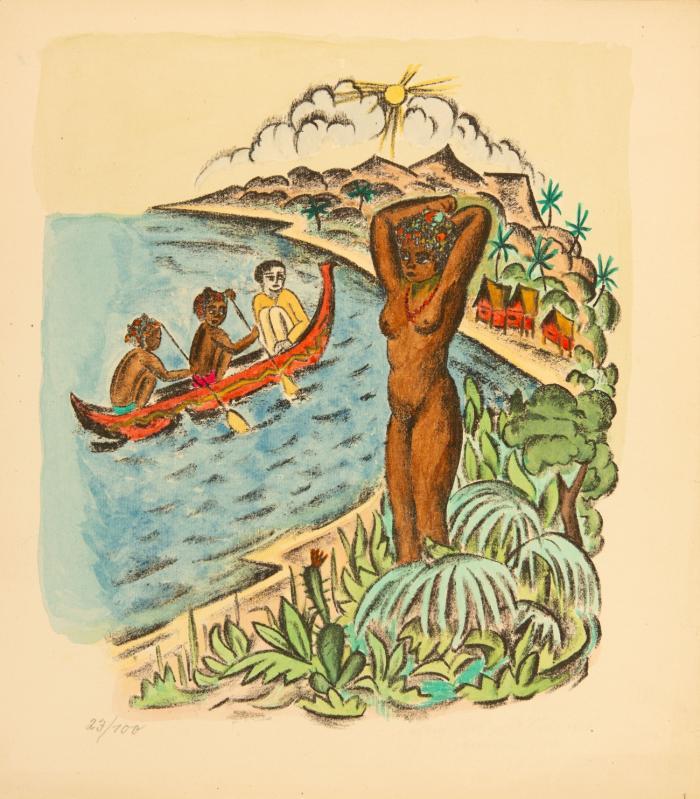 Georg Schrimpf: Van Zanten's Glückliche Zeit.