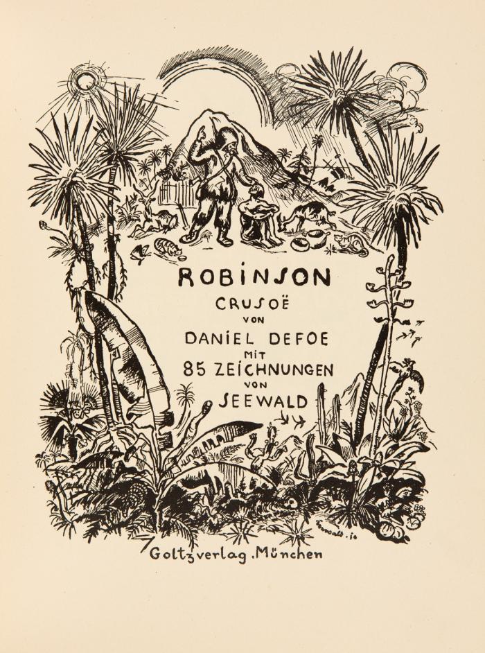 Robinson Crusoe.