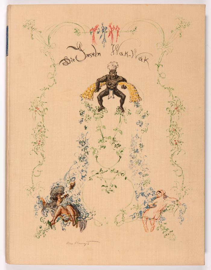 Die Insel Wak Wak. Eine Erzählung aus 1001 Nacht. (Dt. Übertragung auf Grund der Burton'schen engl. Ausgabe von F. P. Greve. Gedichte von Herbert Eulenberg frei bearbeitet).