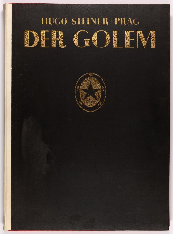 Hugo Steiner-Prag: Der Golem. Prager Phantasien. Lithographien zu Gustav Meyrinks Roman.