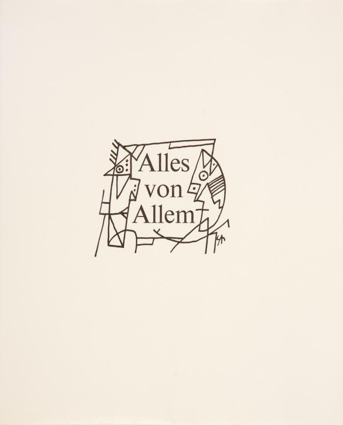 Alles von Allem .