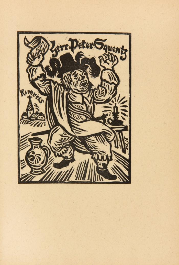 Max Unold. 2 illustr. Bücher von Vicente de Espinel und Andreas Gryphius.