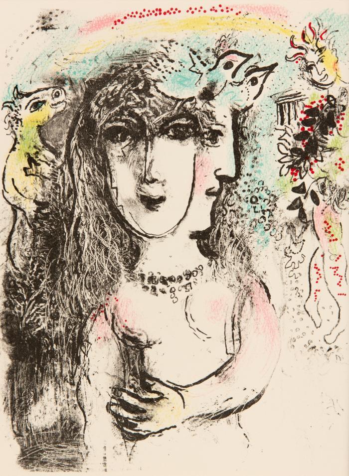 La féerie et le royaume. Lithographies originales de Marc Chagall.