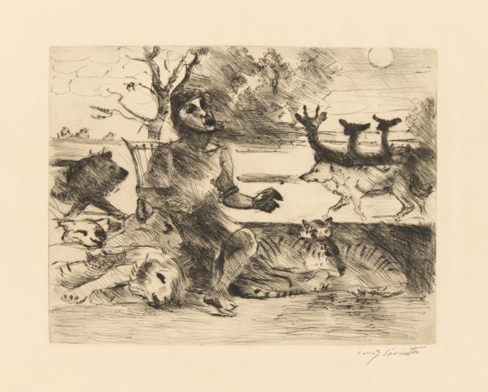 Lovis Corinth: Antike Legenden. Zwölf Radierungen. Text von J. Meier-Graefe.