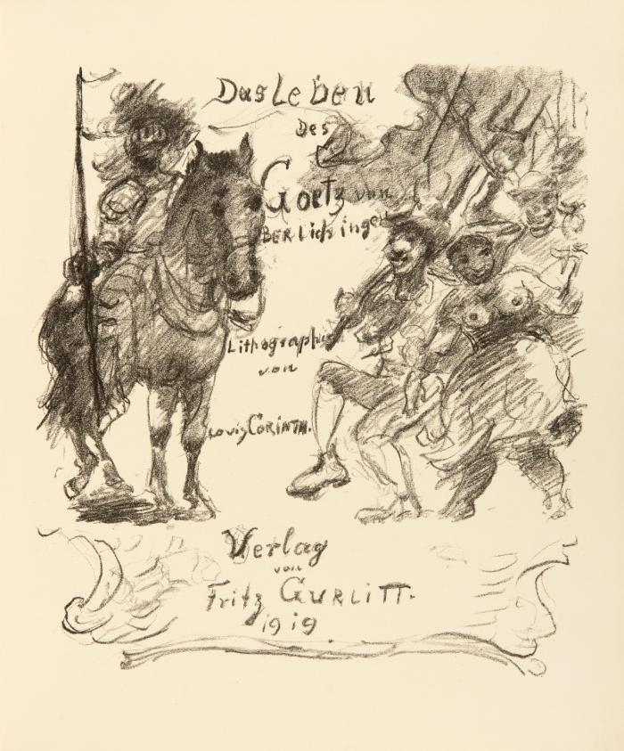 Das Leben des Götz von Berlichingen, von ihm selbst erzählt. Mit einem Nachwort von Alfred Richard Meyer.