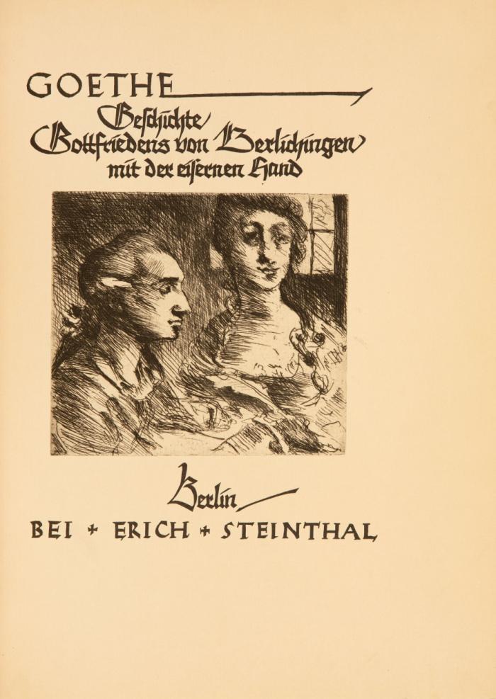 Geschichte Gottfriedens von Berlichingen mit der eisernen Hand.