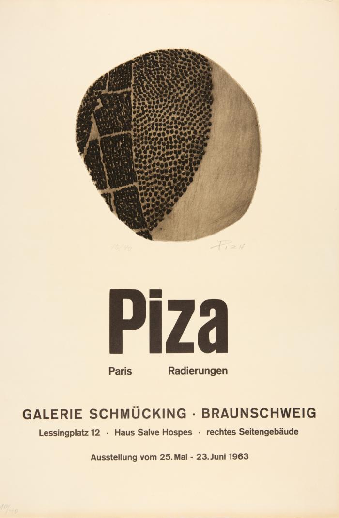 PIZA PARIS RADIERUNGEN (GALERIE SCHMÜCKING BRAUNSCHWEIG)