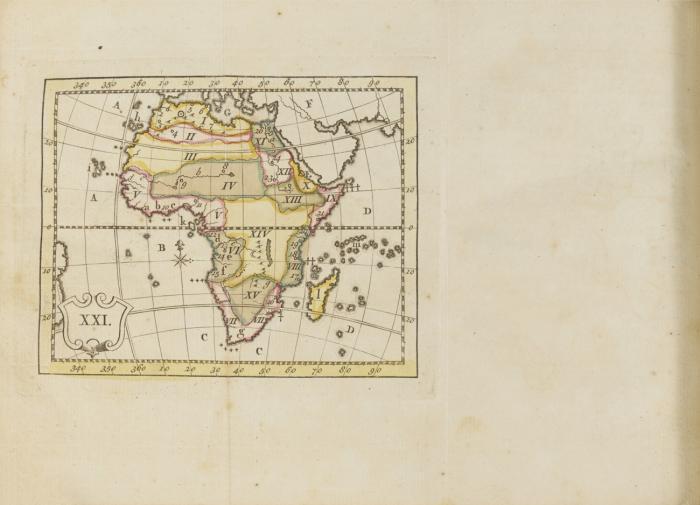 Geographische oefening, schetzende de geheele aardrykskunde in XXII. landkaartjes, naar de nieuwste ontdekkingen gemaakt ... 4. Aufl.