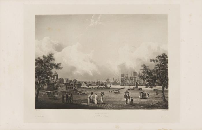 Voyage autour du monde par les mers de l'Inde et de la Chine de la corvette de sa majesté La Favorite exécuté pendant les années 1830, 1831, 1832. Album historique, gravé et publié par les soins et sous la direction de M. de Sainson, dessinateur du voyage de l'astrolabe.