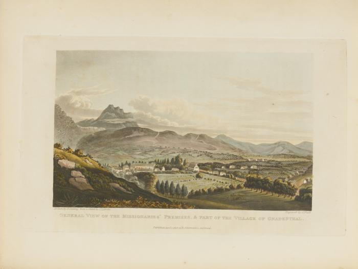 Journal of a Visit to South Africa, in 1815, and 1816. With some account of the missionary settlements of the United Brethren, near the Cape of Good Hope.