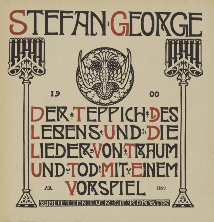 Der Teppich des Lebens und die Lieder vom Traum und Tod mit einem Vorspiel.