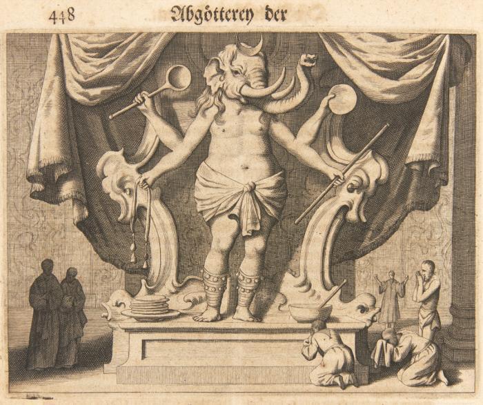 Wahrhaftige  ausführliche Beschreibung der berühmten ost-indischen Kusten Malabar und Coromandel, als auch der Insel Zeylon: Samt dero angränzenden und untergehörigen Reichen. ... Benebst einer unständlichen und gründlichen Entdeckung der Abgötterey der Ost-Indischen Heyden, Malabaren, Benjanen ... aus dem Niederländischen ins Hochteutsche ... und mit einem Register versehen.