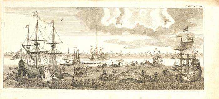 Recueil de voiages au nord, contenant divers memoires tres utiles au commerce & à la navigation. Bde. 1-3 (von 9) in 1 Bd.