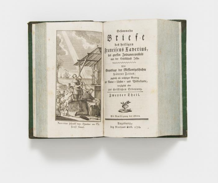 Gesammelte Briefe. Als Grundlage der Missionsgeschichte späterer Zeiten: zugleich ein wichtiger Beytrag zur Natur- Länder- und Völkerkunde ... (hrsg. von Anton Eglauer). 3 Tle. in 1 Bd.