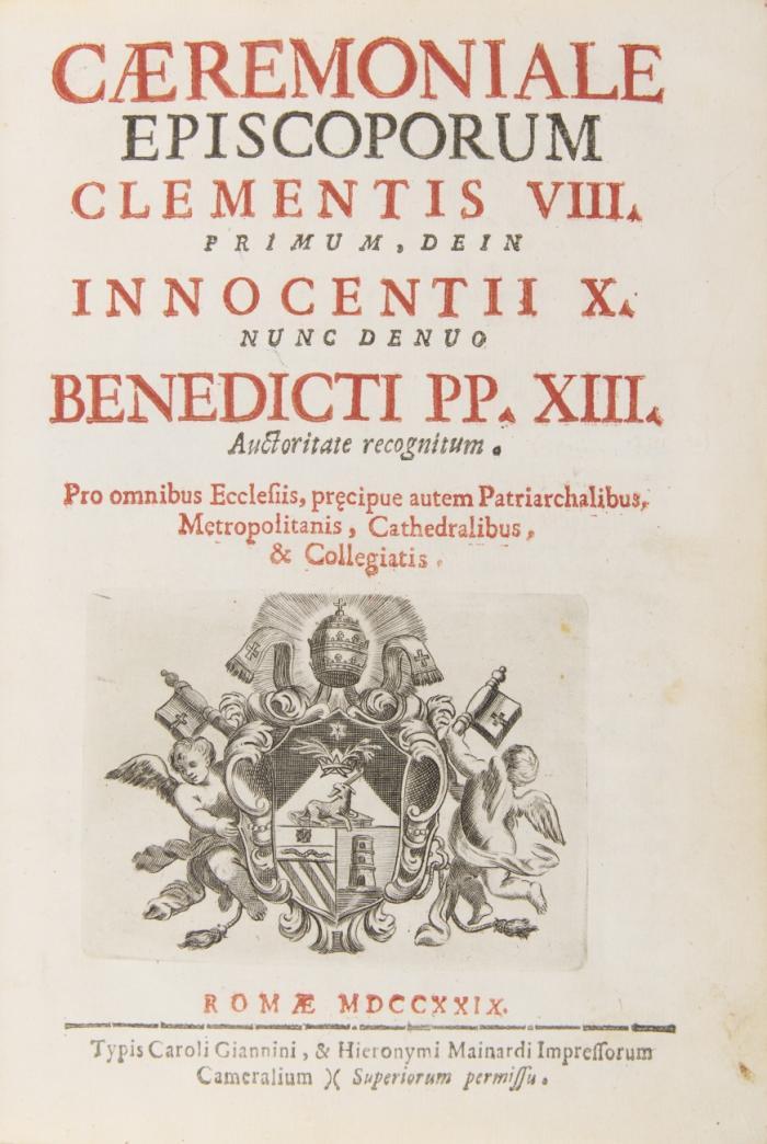 Ceremoniale Episcoporum Clementis VIII.
