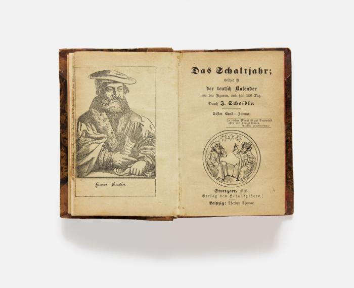 Das Schaltjahr; welches ist der teutsch Kalender mit den Figuren, und hat 366 Tag. 5 Bde.