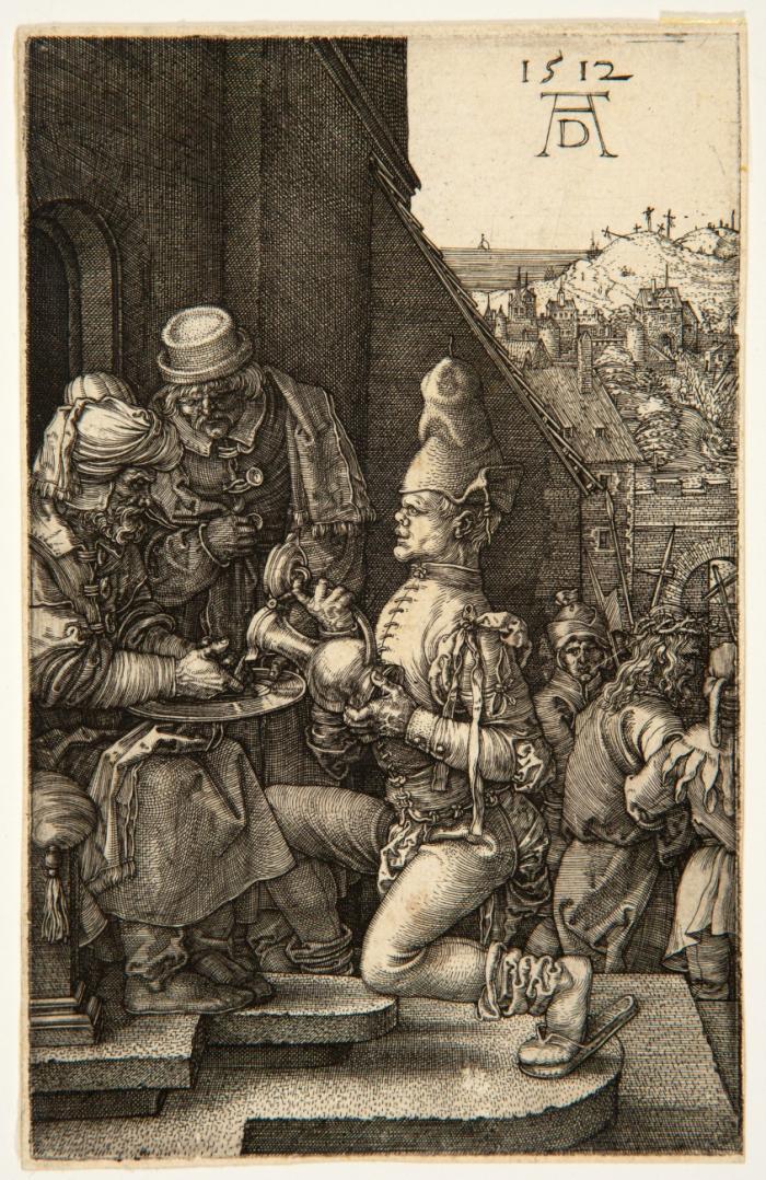 Pilatus wäscht sich die Hände. 1512.