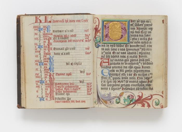 Psalterium für die Dominikanerinnen von St. Katharina in  Nürnberg. Nürnberg, um 1500. Illuminierte Handschrift auf Pergament