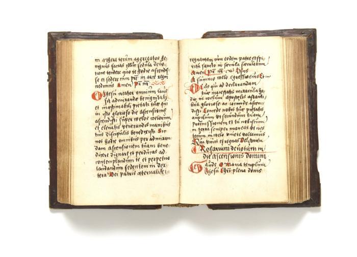 Gebetbuch (Liber exercitionum) der Margarete von Reuschenberg.