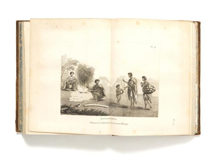Cartes et figures du voyage en Nubie et en Abyssinie. (Atlasband).