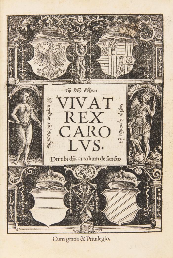 Oratio funebris in illustrissimae dominae, dominae Margarethae ... exequijs, coram inuictißimo Carolo. V. ...