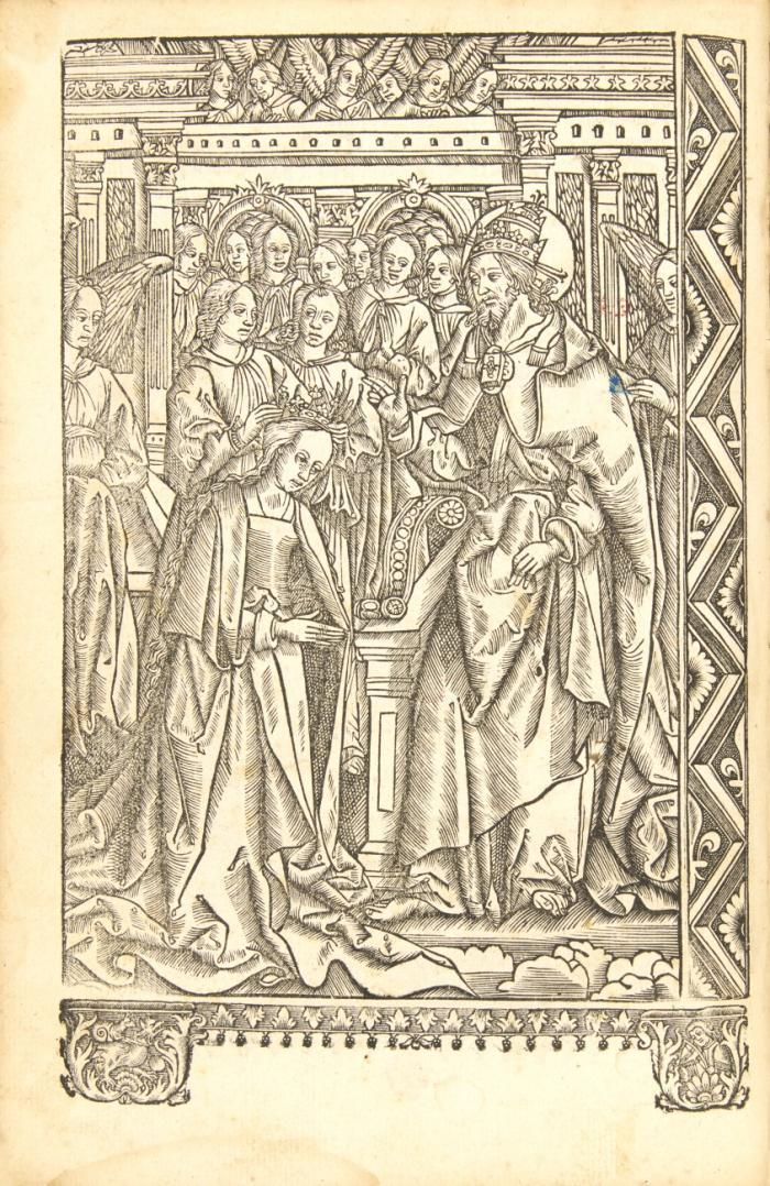 Horae B.M.V. für den Gebrauch von Besançon. Heures a lusaige de Besenson tout au long sans requerir. Lateinisch, einige Texte in Französisch.