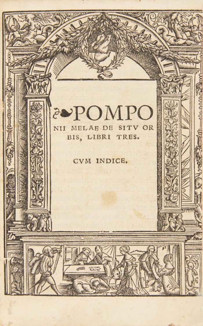 De situ orbis, libri tres. cum indice.