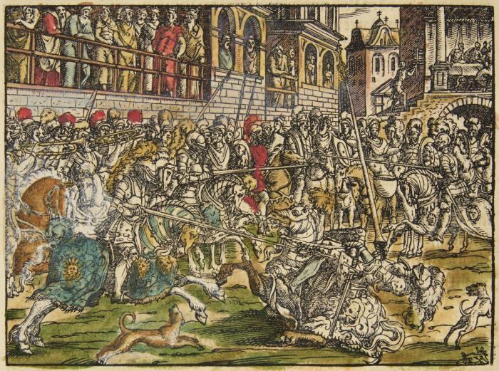 ThurnierBuch. Wargafftige Beschreibunge aller kurtzweil und Ritterspil, so der durchleuchtigst Großmechtigst Fürst und Herr, Herr Maximilian...Herrn Ferdinand... mit sonderer verwunderung und frolockung lassen halten.
