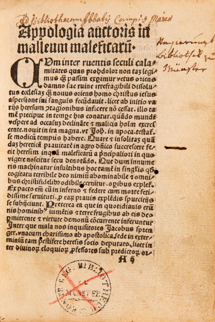 Malleus malleficarum].
