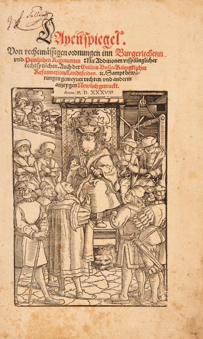 Sammelband mit 5 Rechts- bzw. Gerichtsordnungen.