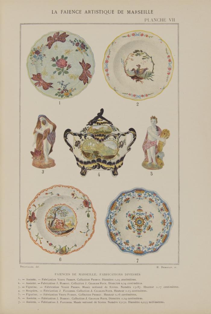 La faience et la porcelaine de Marseille. Vorwort von G. Papillon.