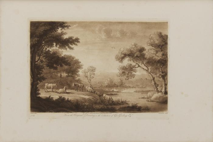Liber veritatis; or a collection of prints, after the original designs of Claude le Lorrain.