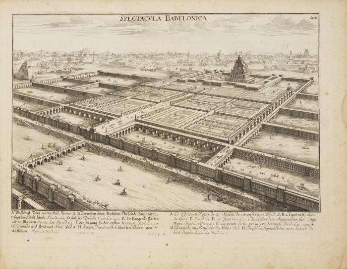 Entwurff einer historischen Architectur, in Abbildung unterschiedener berühmten Gebäude, des Alterthums, und fremder Völcker. 5 Tle. in 1 Bd.