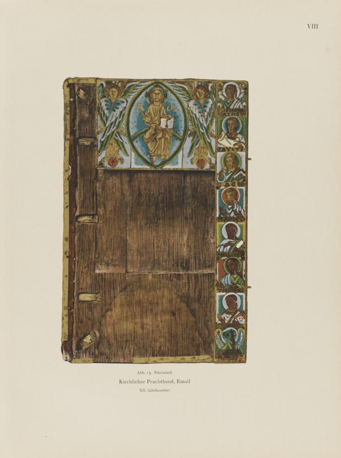 Bucheinbände aus der Preussischen Staatsbibliothek zu Berlin in historischer Folge erläutert.