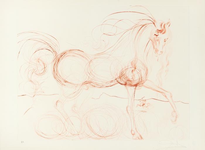 L'ETALON BLANC (HOMMAGE AU CHEVAL) 1973/74