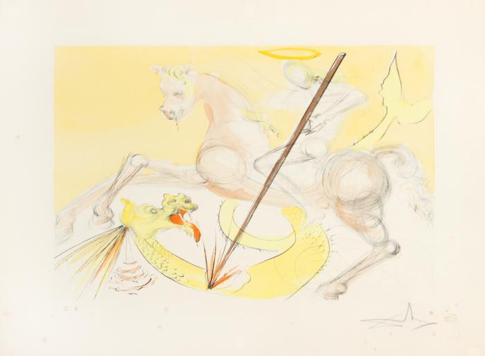 ST GEORGES ET LE DRAGON