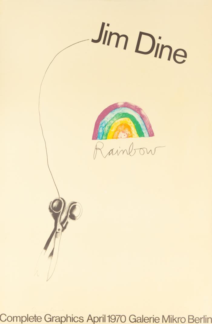 SCISSORS AND RAINBOW (1969) - COMPLETE GRAPHICS APRIL 1970 GALERIE MIKRO, BERLIN