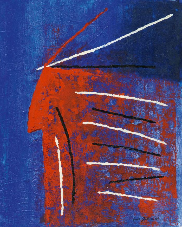 ROTHAUT 1961 / BLAUE BLATTFORMEN 1957