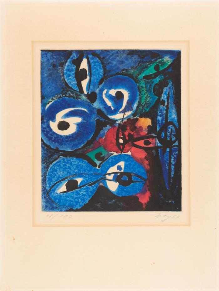 FARBAQUATINTA 1964 (NOR) NACH EINER AQUARELLVORLAGE