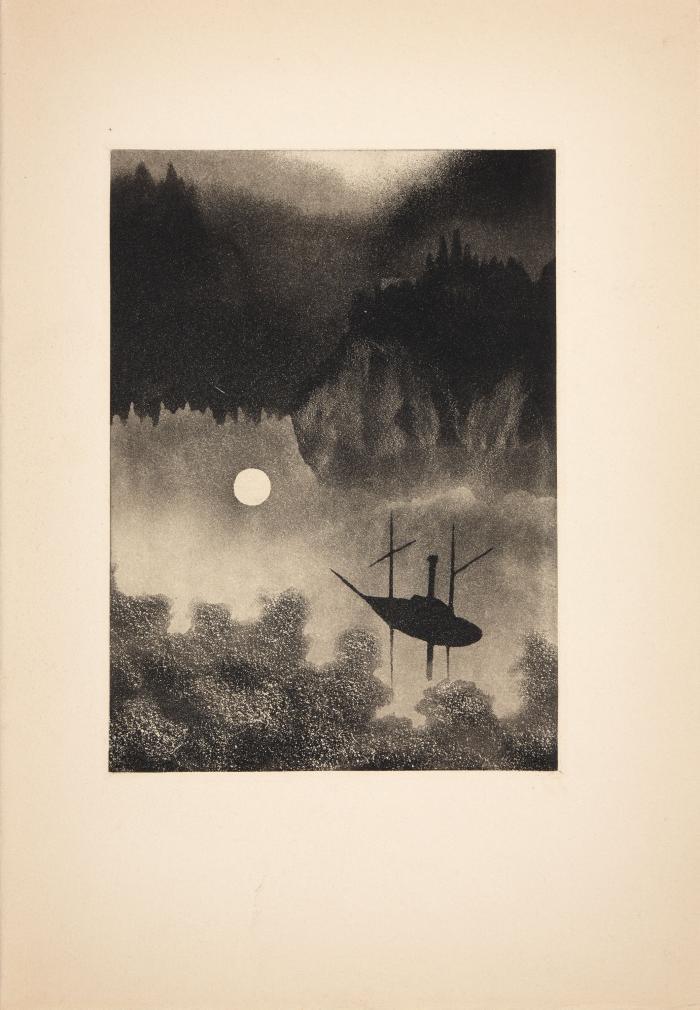 ALEXANDRE ALEXEIEFF
HANS CHRISTIAN ANDERSEN: Images de la lune. Présentation de Pierre Mac Orlan. Texte français de Marcel Belvianes.