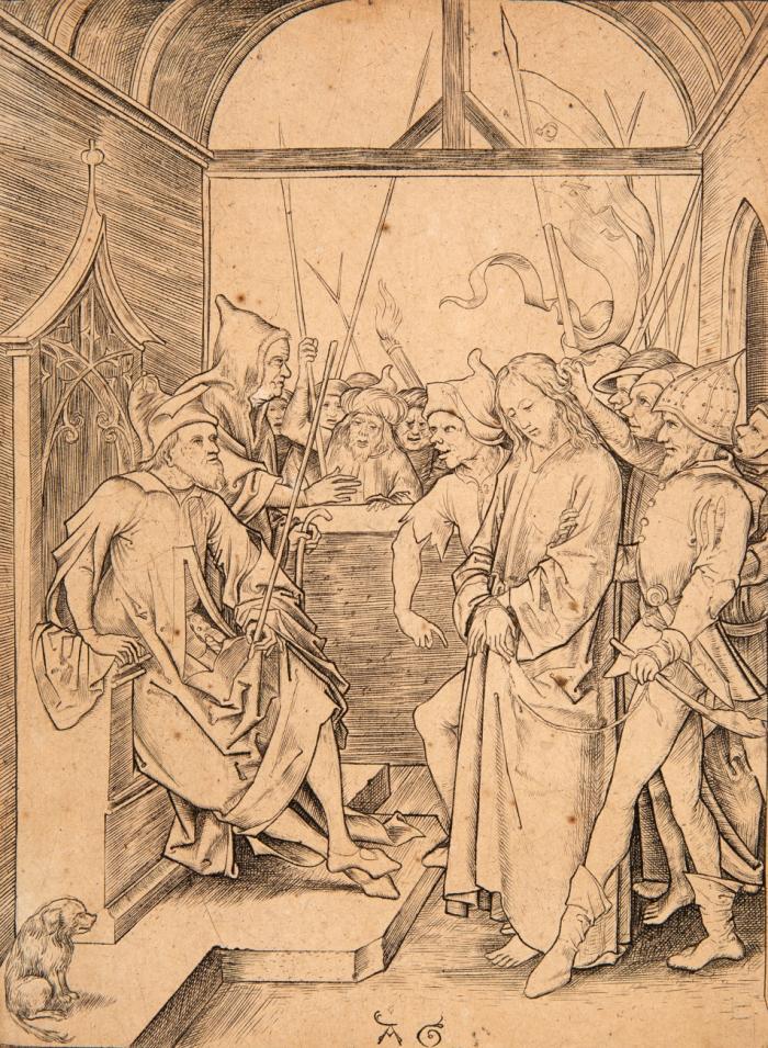 Christus vor Pilatus.